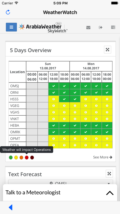 ArabiaWeather - WeatherWatch Screenshot