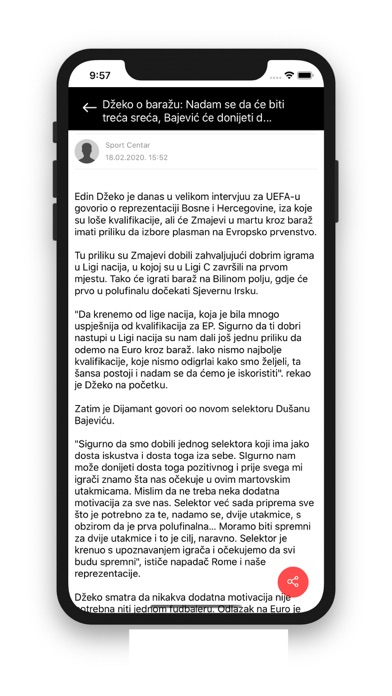 Screenshot #2 pour Sport Centar