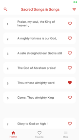 Sacred Songs and Solos screenshot