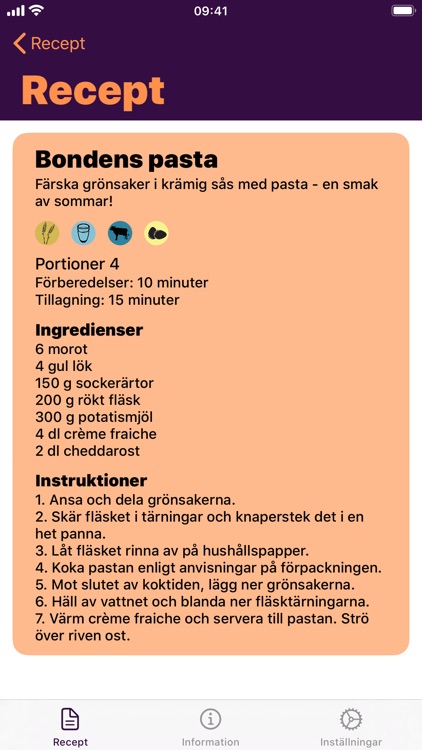 Matappen | Receptmatchning