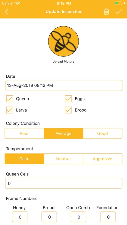 Bee hive monitoring screenshot-7