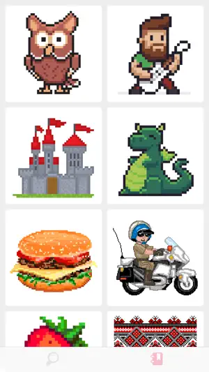 Pixel Art - Coloring Book screenshot 1