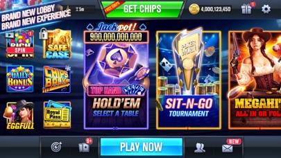 Poker World Mega Billions Screenshot