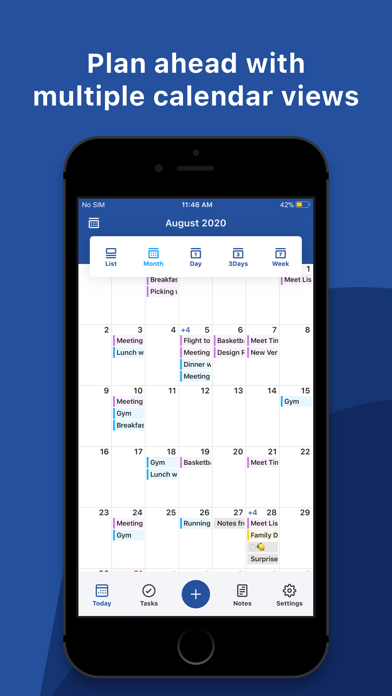 Screenshot #2 pour Schedule: Planner, To Do List
