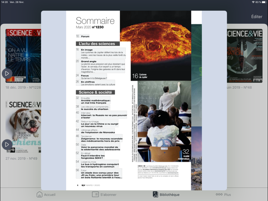 Science&Vie Magazine iPad screenshot