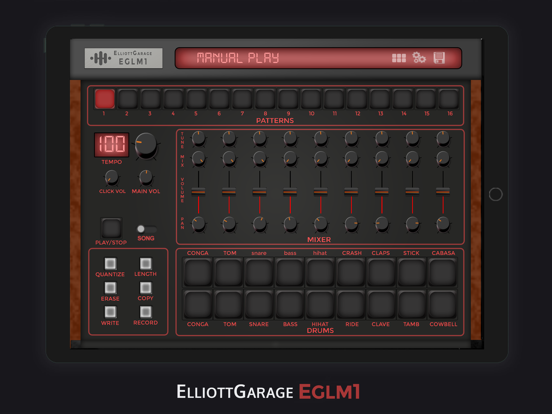 Screenshot #4 pour EGLM1 - Drum Machine