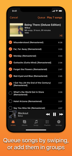 Screenshot ng Picky Music Player