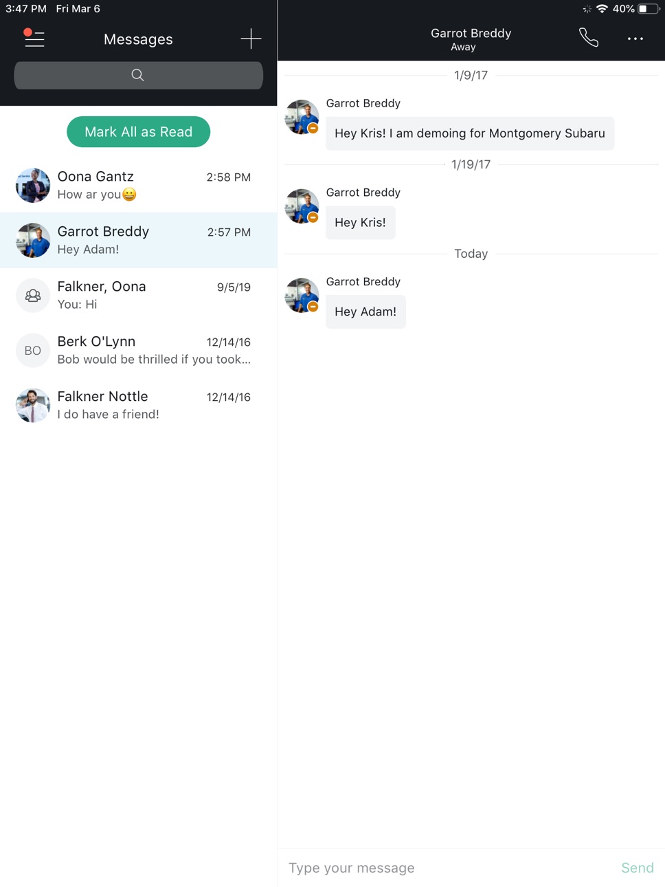 iPad screenshot