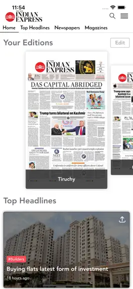 Game screenshot The New Indian Express Epaper apk