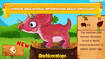 子供のための恐竜ゲームのおすすめ画像2