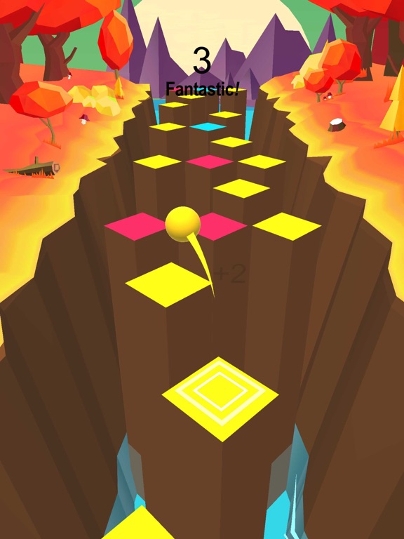 Color Piano Ball: Jump and Hit iPad screenshot 1 - Games app