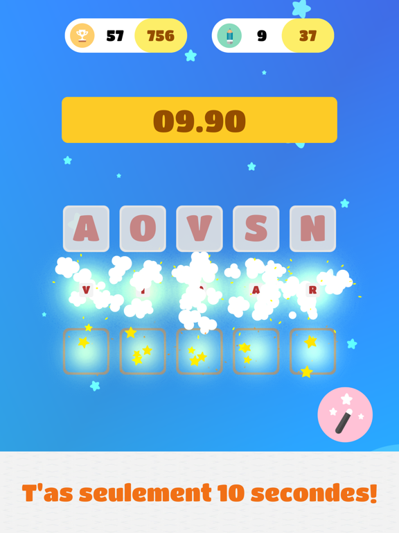 Screenshot #5 pour 10 Secondes: Puzzles de Mots
