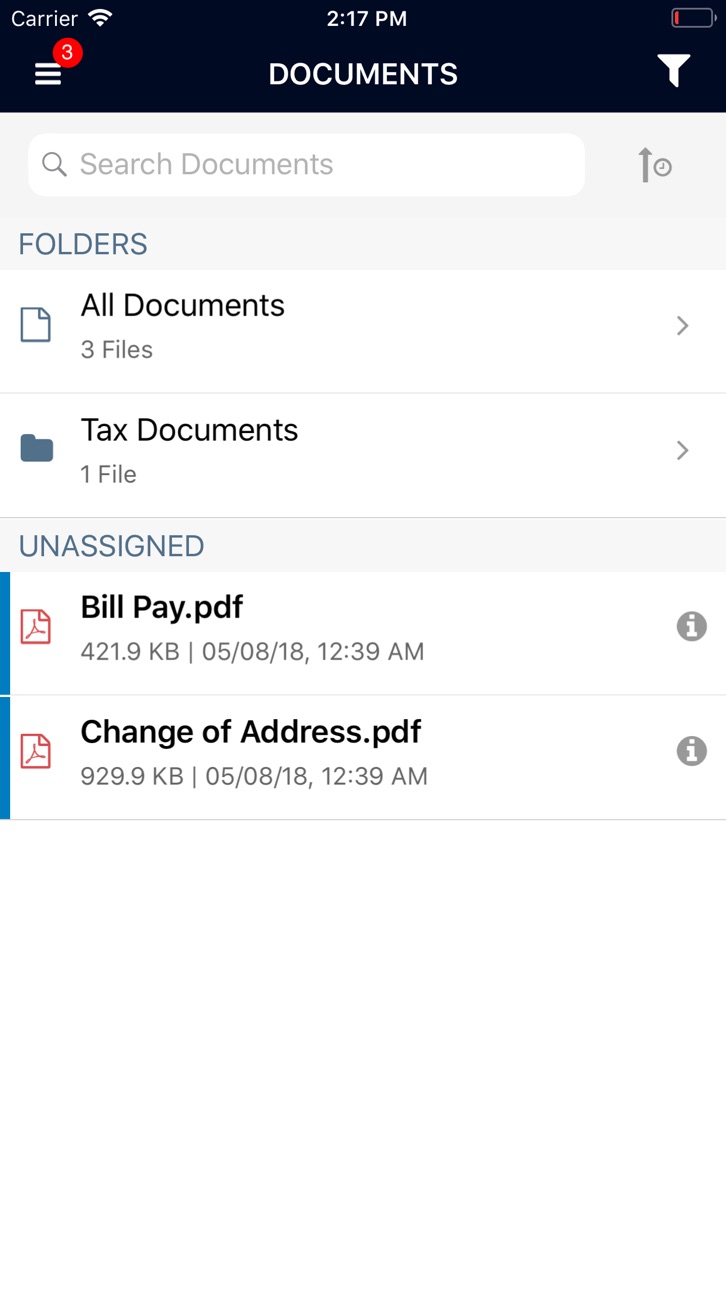 iPhone screenshot