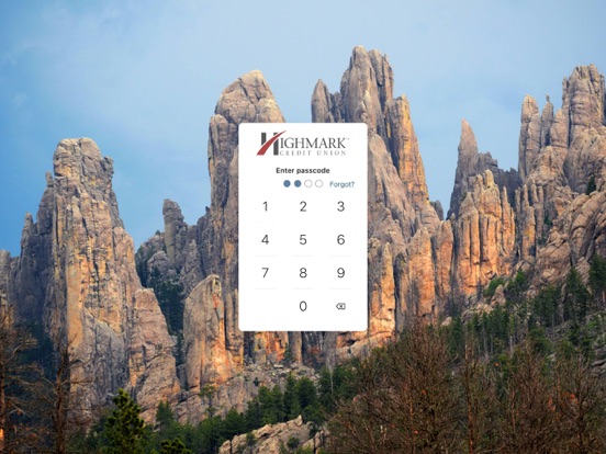 Highmark Credit Union iPad screenshot 1 - Finance app