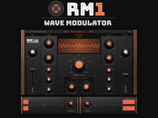 Screenshot #1 for RM-1 Wave Modulator