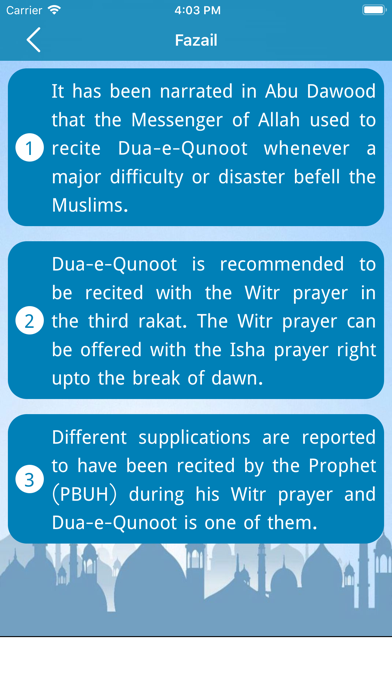 How to cancel & delete Learn Dua e Qunoot with Mp3 & Translation from iphone & ipad 3
