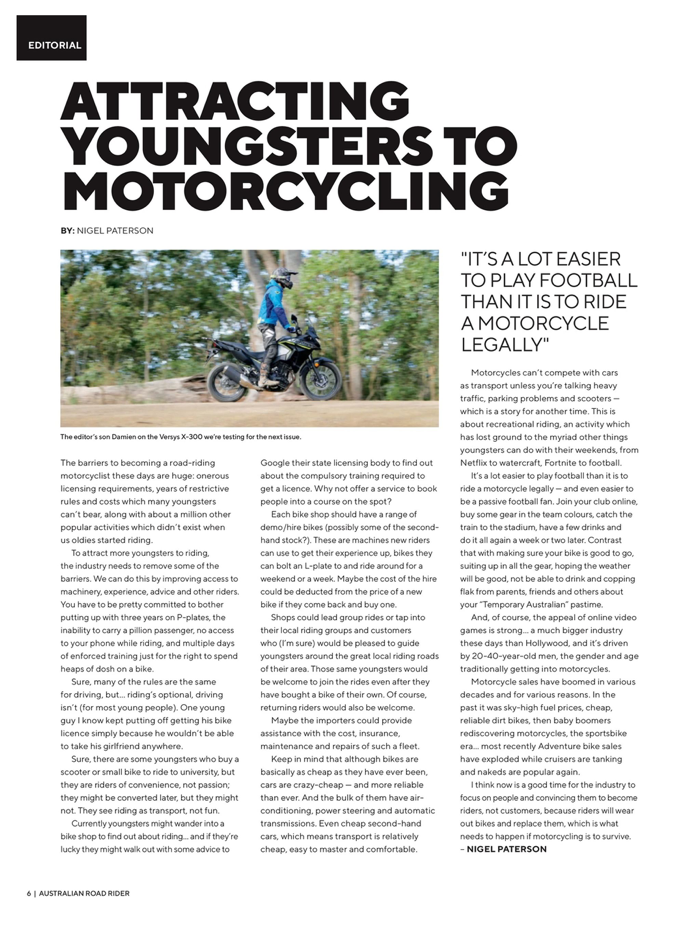 Australian Road Rider