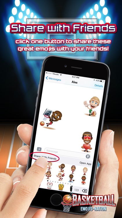 Basketball Emojis Nation screenshot-4