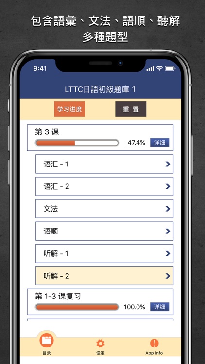 LTTC日語初級題庫 1