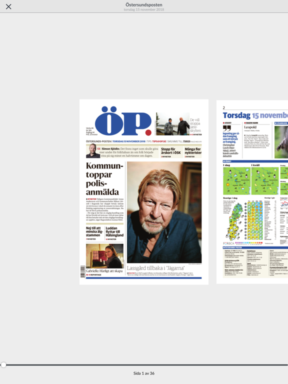 Screenshot #6 pour Östersunds-Posten e-tidning