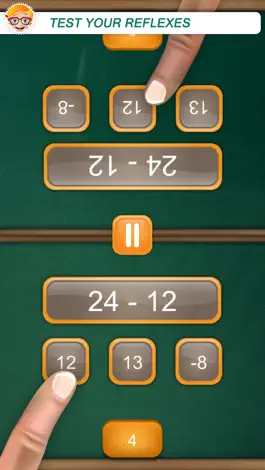 Game screenshot Math Fight: 2 Player Math Game apk