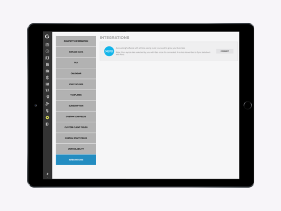 GeoNext - Job Management iPad screenshot 7 - Productivity app