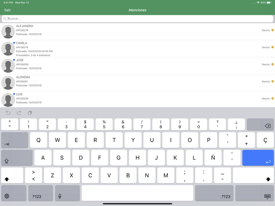 Multilab Médicos iPad screenshot 7 - Medical app