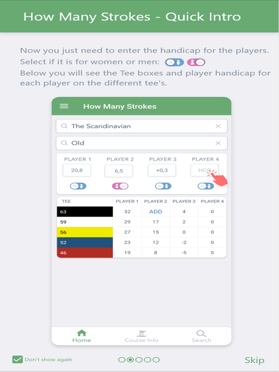 Screenshot #6 pour How Many Strokes - World Wide