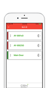 MY BLE ID screenshot