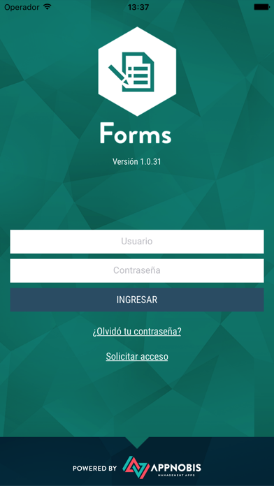 Screenshot #1 pour Appnobis Forms
