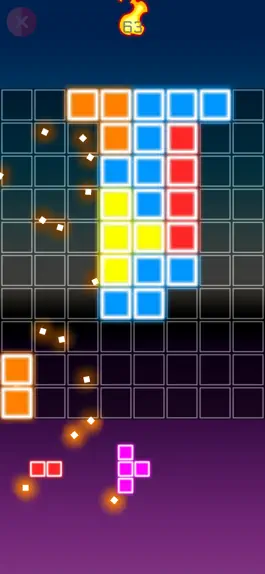 Game screenshot Glowy Block Puzzle hack