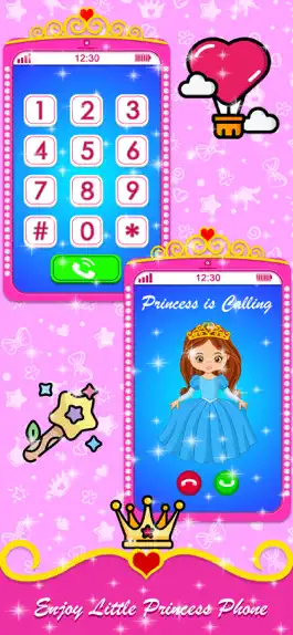 Game screenshot Pink Princess Learning Phone mod apk