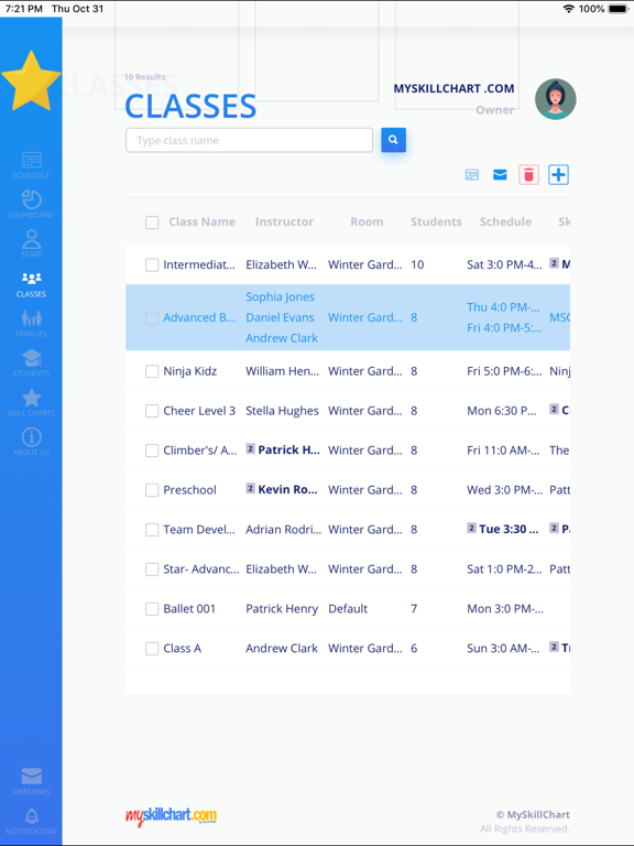 Screenshot #6 pour MySkillChart