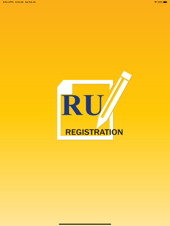 RU REGIS. iPad screenshot 1 - Education app