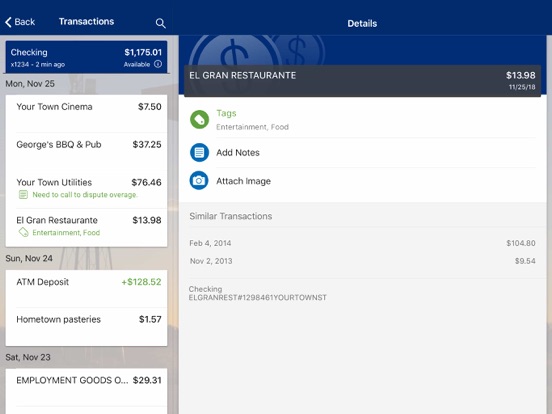 Community Bank Oelwein iPad screenshot 1 - Finance app