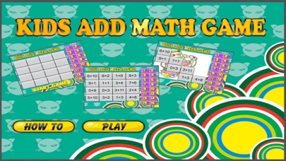 Screenshot #1 pour Kids Add Math Game