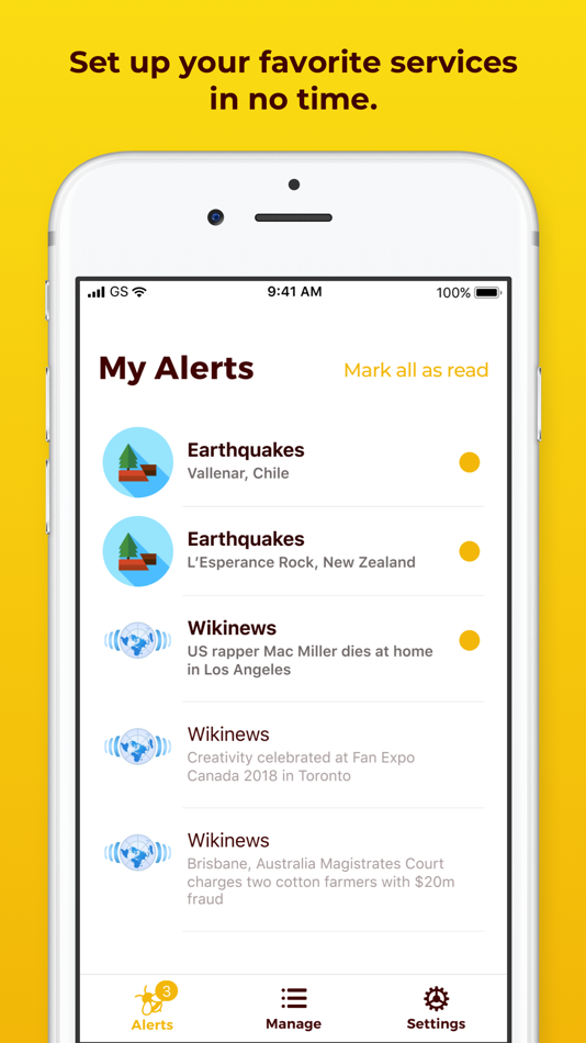 #3. BuzzAlert (iOS) Podle: Aparlay Ltd