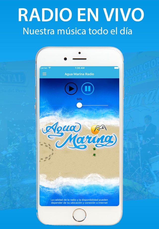 Agua Marina Radio screenshot 2