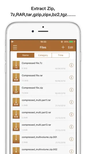 UnRAR - zip,rar,7z file opener screenshot 1