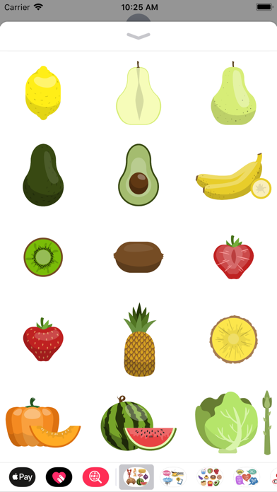 Screenshot #3 pour All Foods Stickers