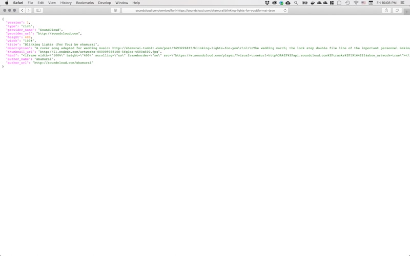 prettyJSON for Safari screenshot