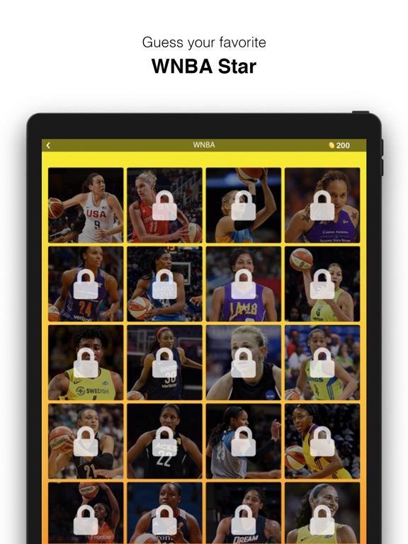 Guess The Basketball Player 2k iPad screenshot 4 - Games app