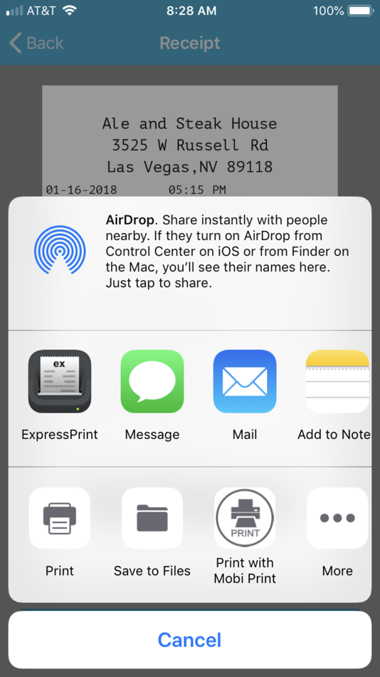 #3. Express Thermal Print (iOS) By: ExpressExpense