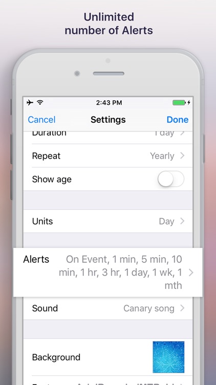 Reminder & Countdown Pro screenshot-3