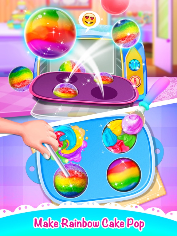 Screenshot #6 pour Sweet Unicorn Cake Pop Dessert