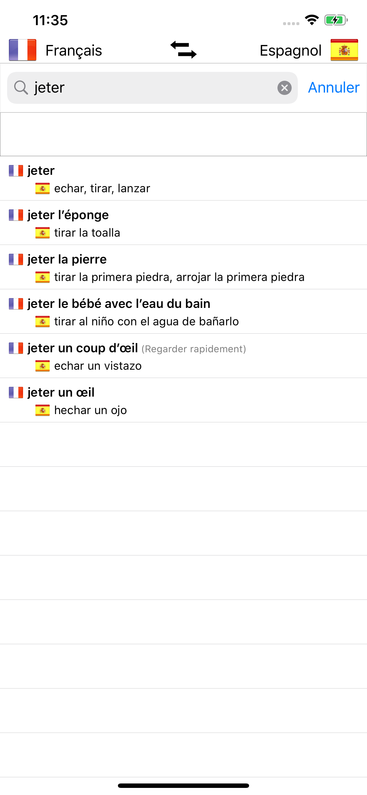 Espagnol-Français