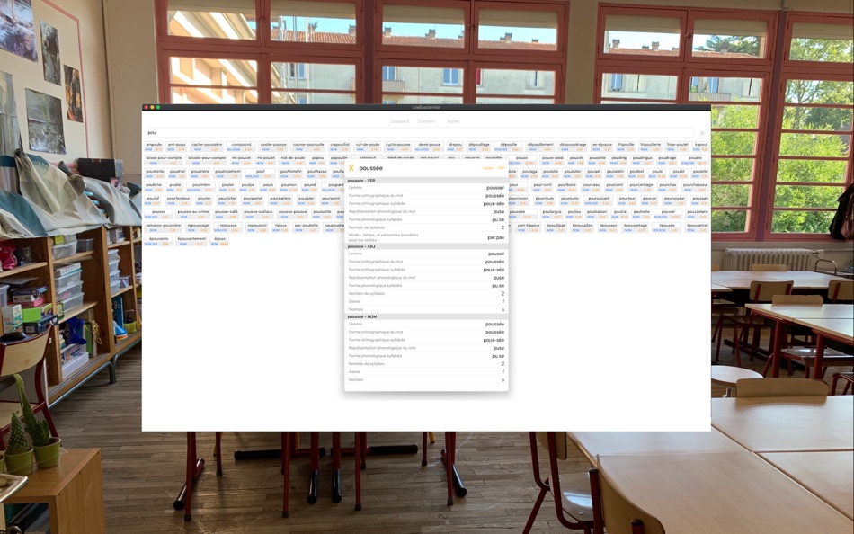 DicoPéda (macOS) 由: CROMBEZ Emmanuel DicoPéda (macOS) 由: CROMBEZ Emmanuel