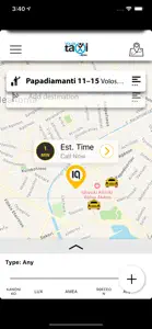 Volos Taxi screenshot #2 for iPhone