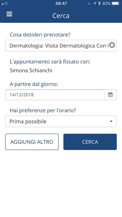 TEST Laboratorio analisi