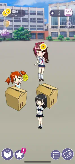 Game screenshot Yandere School Clicker apk